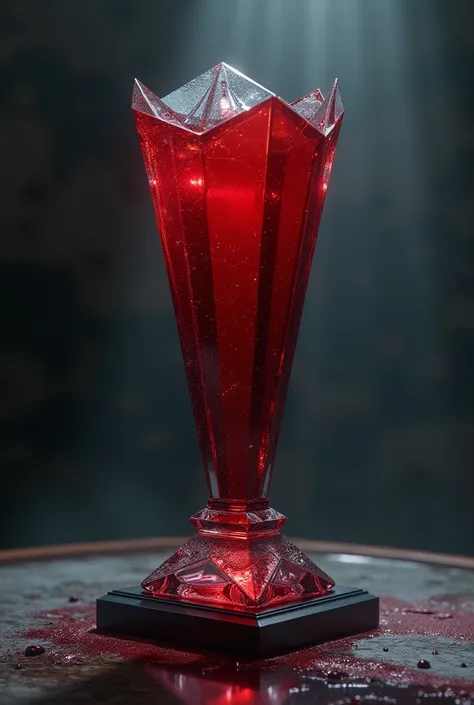 bloody crystal trophy