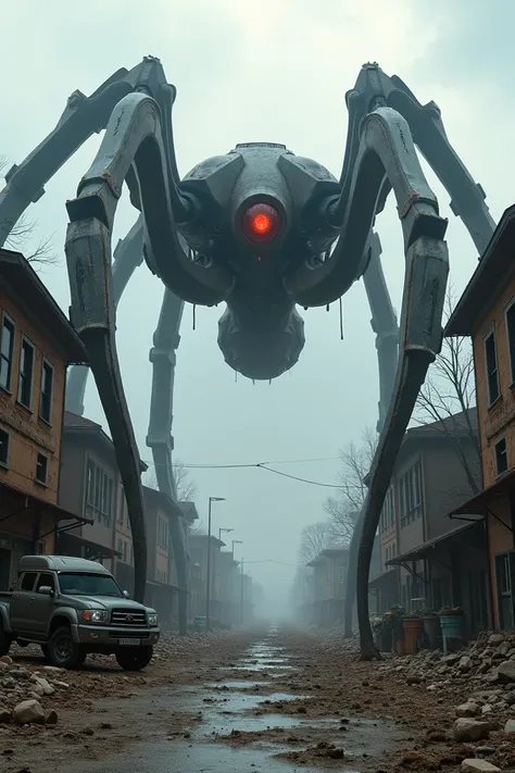 Halo Ghost Town Giant Robot Spider Attack