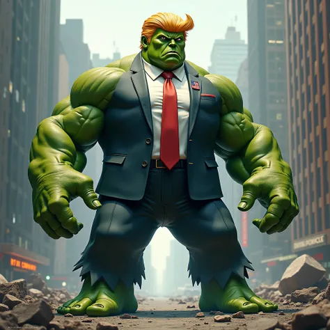 hulk but donald trump 