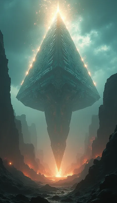 The Hive Breaker

A triangular vessel with a cracked, crystalline exterior appears in Earth’s skies. Its jagged edges release sharp shards of energy that rain down like meteorites, transforming entire regions into alien landscapes teeming with hostile crea...