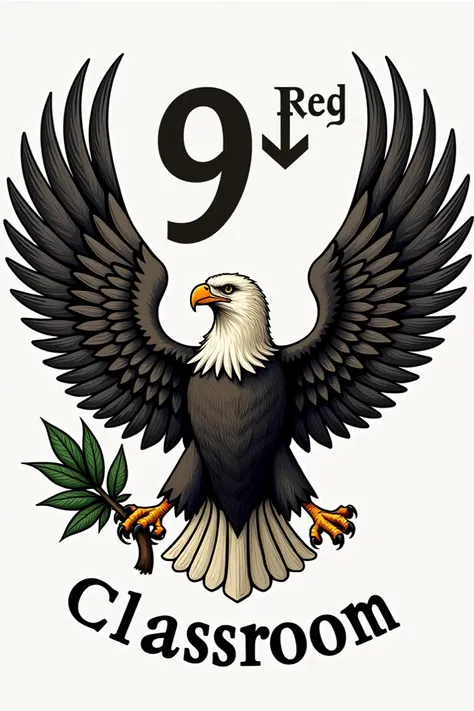 Logo with an eagle that represents a classroom and has the text "9° Reg 1 "
(( lyrics)) ((Detailed)) 