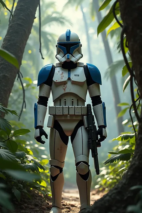 Star wars jungle clone trooper