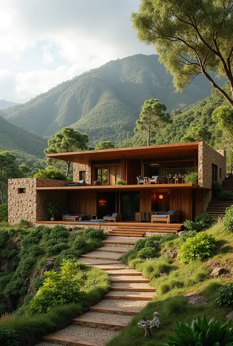 Plan for a house for 3 in Peru- Pomalca