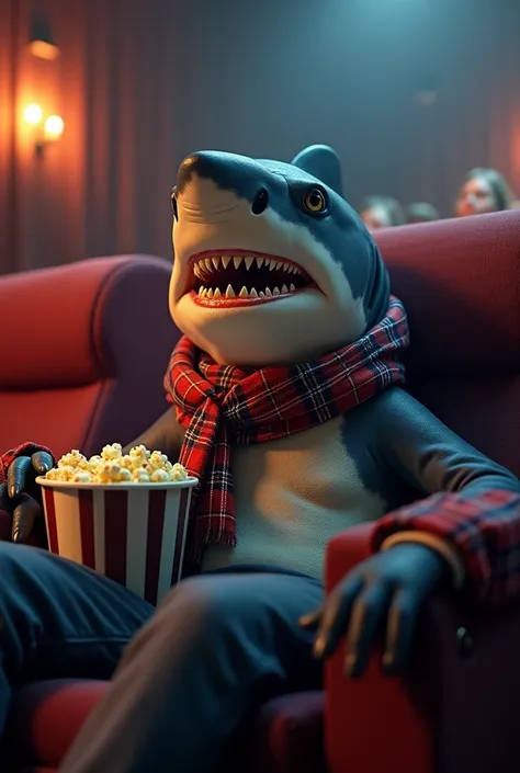 Scottish shark at the movies