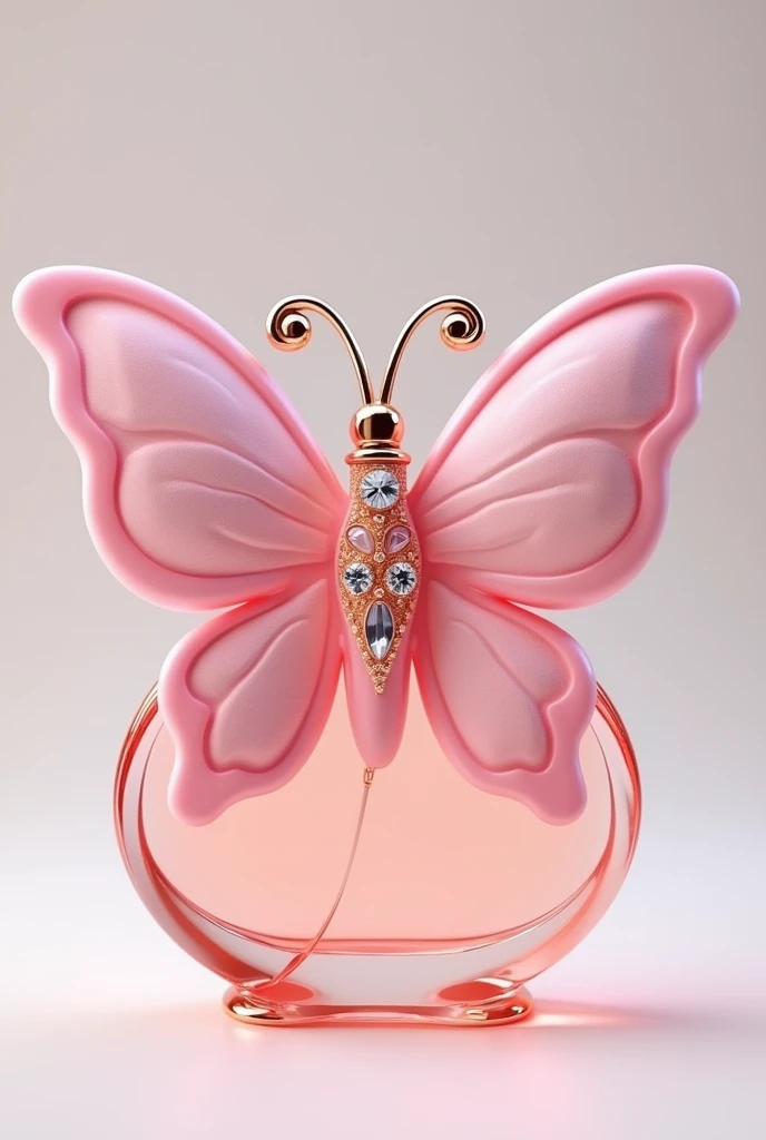 Make a butterfly-shaped perfume that looks cheap