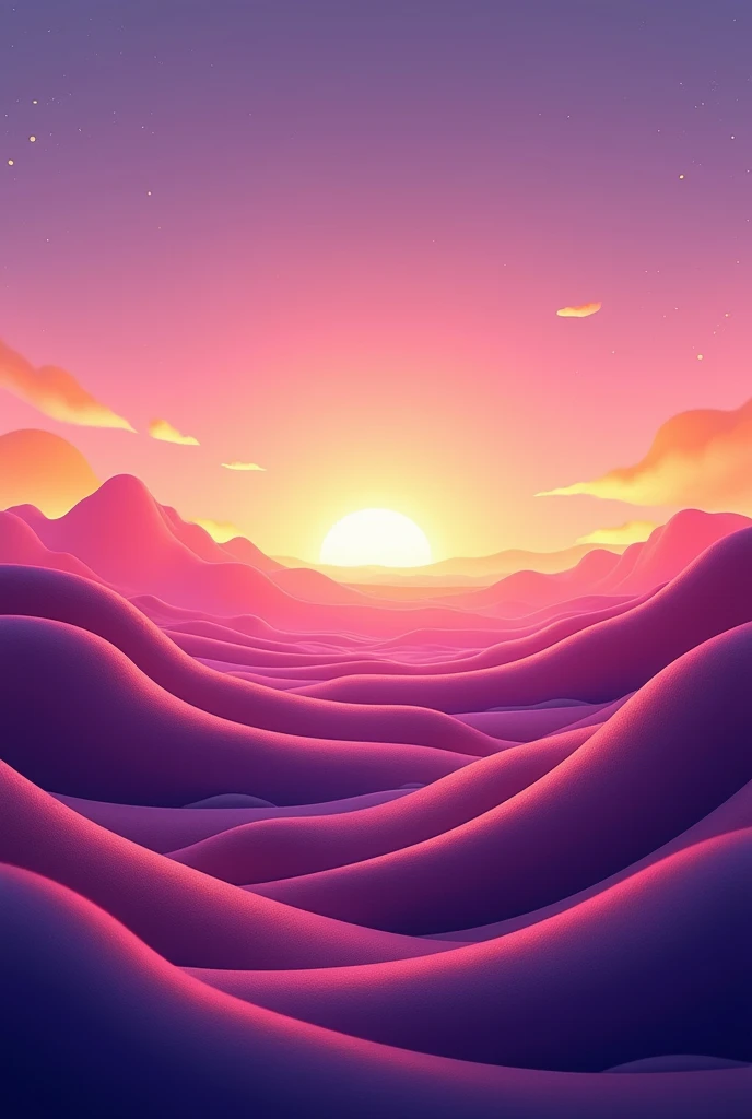 Brown and purple horizontal background, animation style
