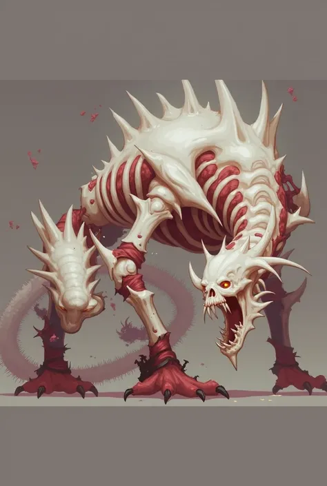 Skeletal Beasts, Undead Creature, Necromantic Monster