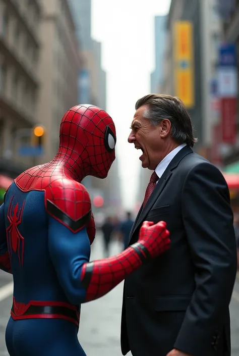 Make Spider-Man punch Bolsonaro in the face