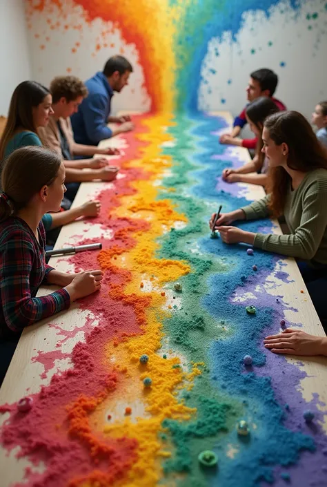 . The pedagogical activities we showed them were like a rainbow of possibilities . , each one of them was an invitation to explore new paths ,  to awaken creativity and to make learning a fun and meaningful experience. Thanks to these samples , , we manage...