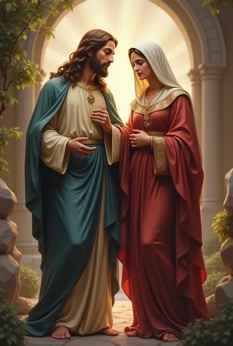 I want real images of Jesus Christ next to his mother professional images 