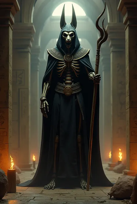 Generate the Egyptian god of death 
