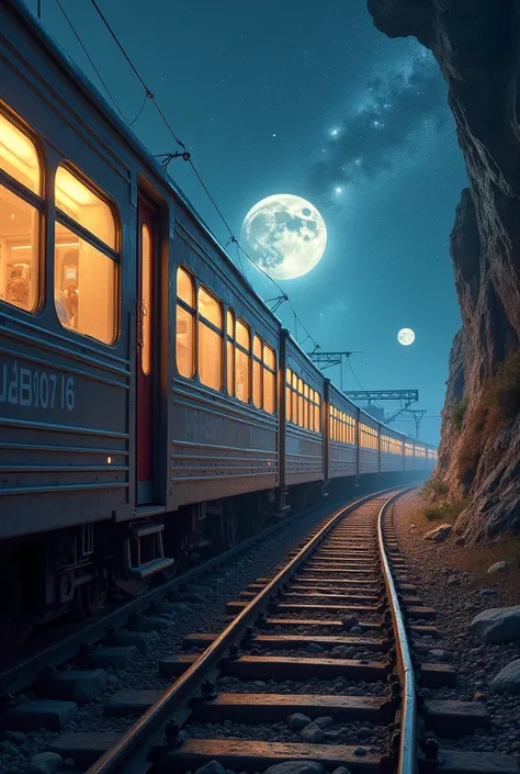 A train that travels through time and space