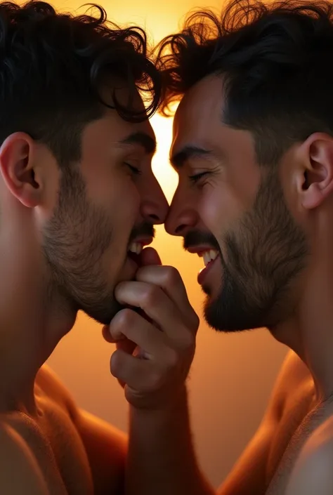 Two men having oral sex 