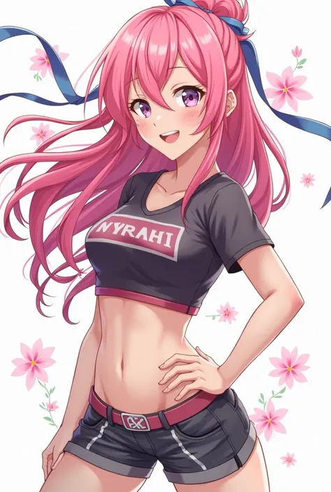  Mitsuri Kanroji ,  crop top