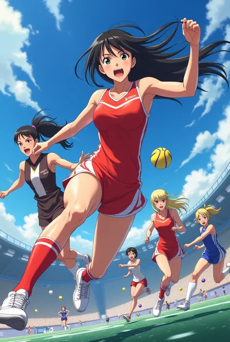 Female anime athletes