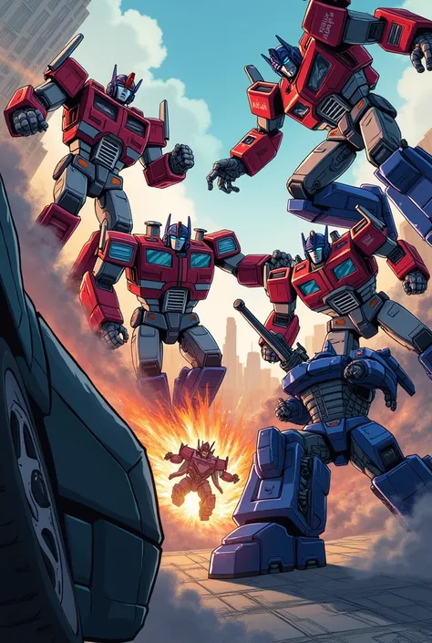 A Transformers comic