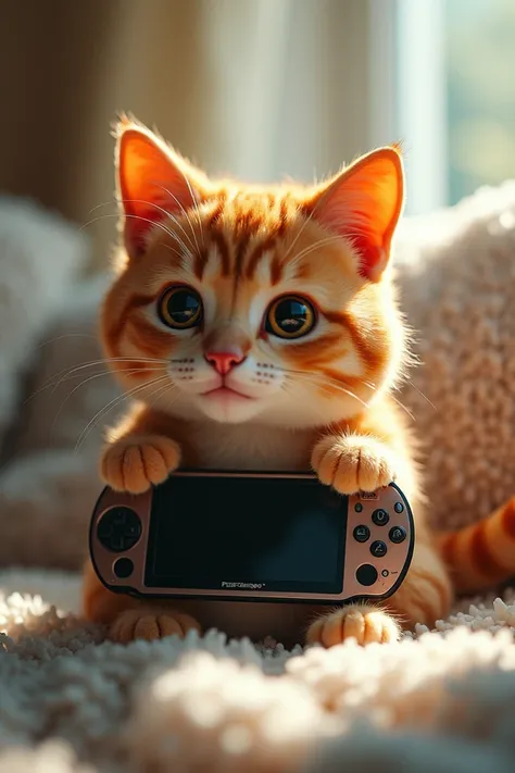 The playstation portable but if it were a cat