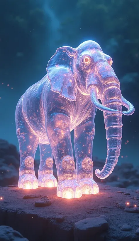 Prompts

Beautiful translucent glass mammoth glowing inside, glowing lights, made of clear delicate glass, magical glow, vibrant whimsical colors, painterly, epic, majestic, fantasy art, cover art, dreamy, graphic illustration, comic art, graphic novel art...