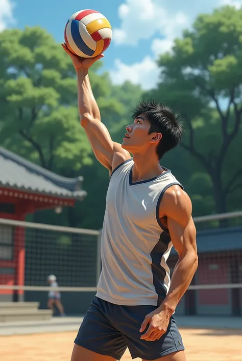  volleyball 　 real　Japan　 man