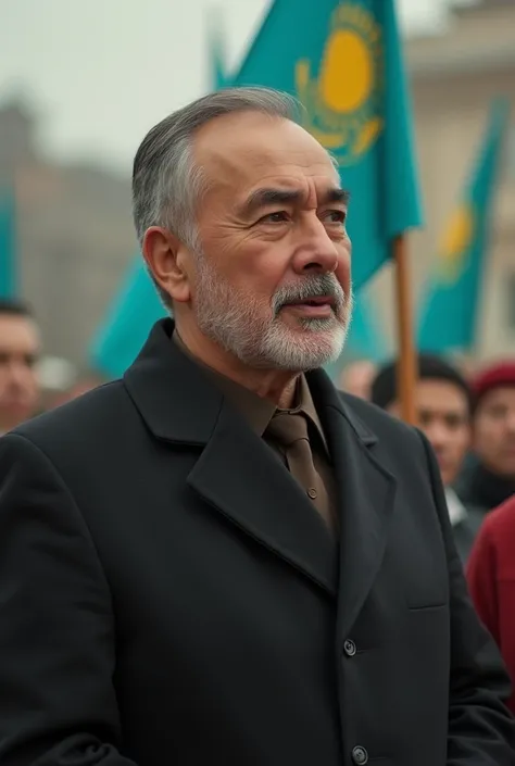  I need a video where Alikhan Bokeikhanov is a member of the Alash party speaks Kazakh : Tiri bolsam ,  khan balasynda kazaktynda khakysy bar edi ,  kazakka kyzmet kylmay koymaymyn .
