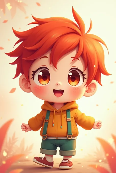 Red-haired boy from the anime Chibi 