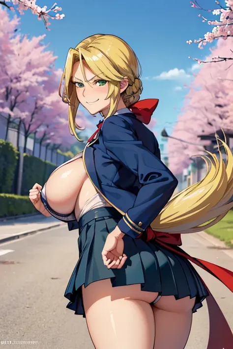 8kんで( smirk,  the face we are looking for , Mischievous face:2.0) 8k((back, looks backwards:1.5)) ((back, looks backwards)) 8k((back,turn around:1.5)) ((back, looks backwards)) ((woman,Huge boobs, ( huge breasts:1.３), fat,とても唇が赤い huge breastsを強調,Big Ass, T...