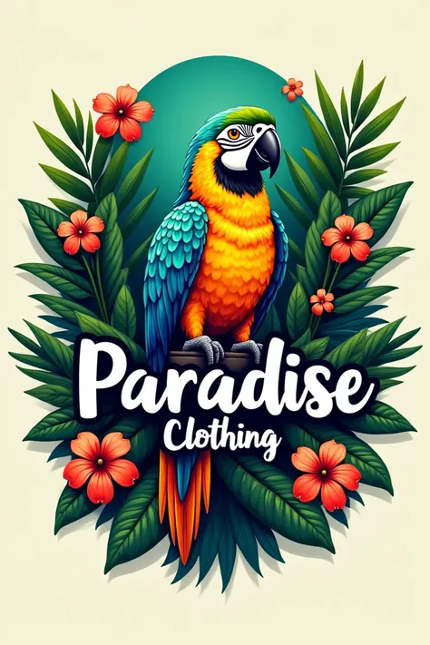 Fashion of paradise clothing logo 