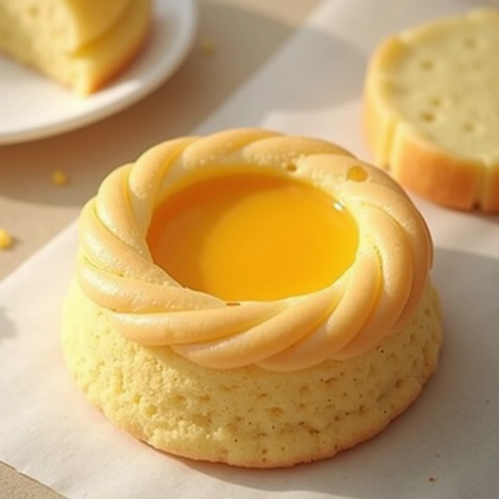 Realism，photography：omelet bbang cake, korean dessert