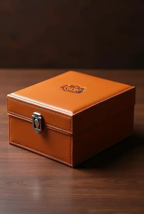 Gift mooncake box leather material