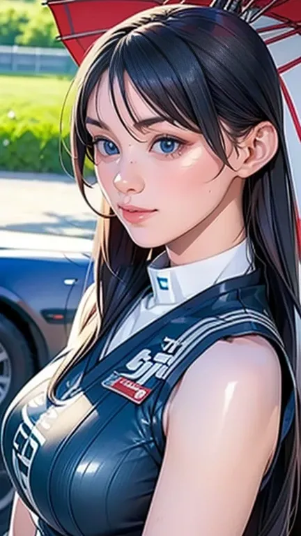 (masterpiece,   best quality, Beauty, Best ratio,   vest shadow  ,    best illustration  , Wallpaper size,1080×2400 pixels, detailed face ,  1 girl,   Japan Theme,  2 girls 1  ) 


   Realistic racing scenes with distinctive women riding on cars and trucks...