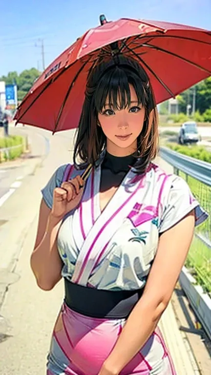 (masterpiece,   best quality, Beauty, Best ratio,   vest shadow  ,    best illustration  , Wallpaper size,1080×2400 pixels, detailed face ,  1 Japanese girl,   Japan Theme,  2 girls 1  )  Realistic racing scenes with distinctive women riding on cars and tr...