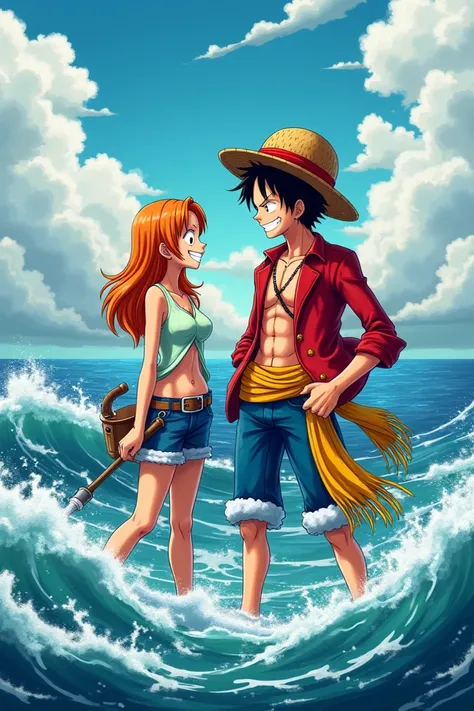 Nami e luffy 