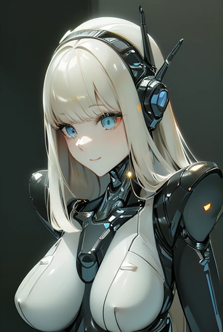 (masterpiece),(Highest quality),(Super detailed),(Best illustrations),(Best Shadow),(Absurd),(Detailed Background),(so beautiful), 16K, 8K, 4K,(Best Shadow),robotization,woman ,big bust,Robot Joint ,Metal skin,Black robot Suit,long hair,a black robot suit ...