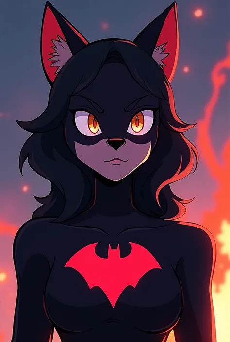 Futa furry raven from teen titans fucking futa furry black fire both dogs