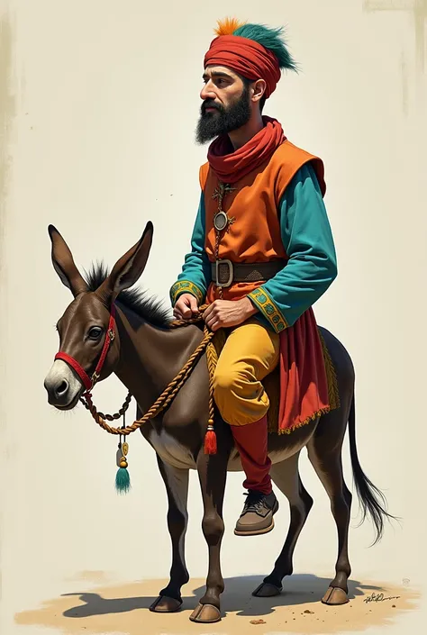 The character design of Naseruddin Shahs clown named Dushab al-Mulk, who was also known as Karim Shirei. He was a tall and thin Isfahan man who wore strange and colorful clothes and rode a small donkey with short arms and legs. At first, he was one of the ...