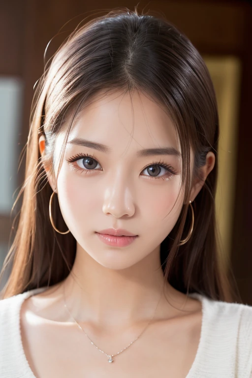 Her face is detailed and beautiful、Model&#39;s face、The eyes are detailed and beautifully drawn.、The nose is detailed and beautiful..、The ears are beautifully detailed.、Detailed finger count、Detailed arm count、Number of detailed bars、The mouth is small and...