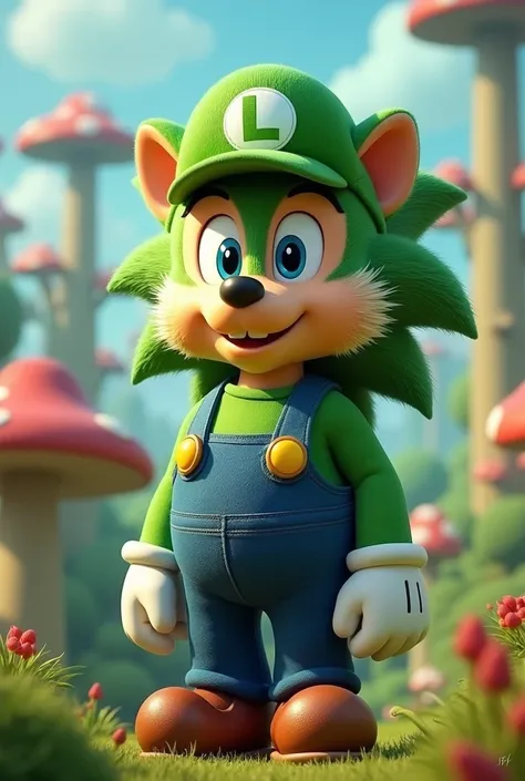 Luigi hedgehog 