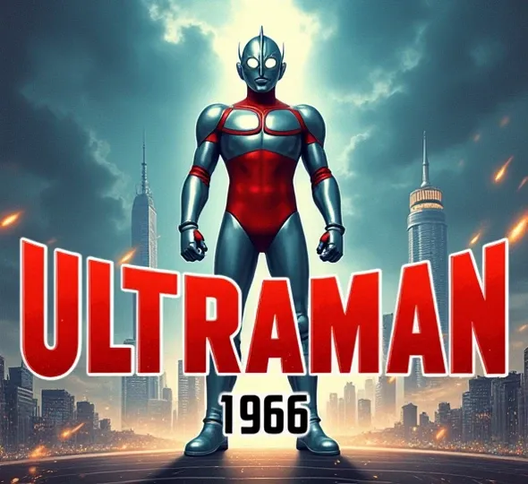 A movie poster about Ultraman with the title "ULTRAMAN 1966"