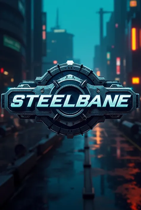 SteelBane cyberpunk theme logo 