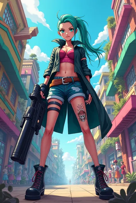 Jinx from arcane in one piece