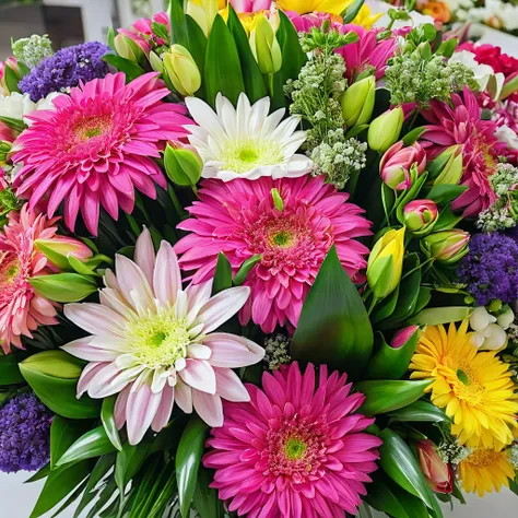 Large bouquets of fresh flowers for the holiday , masterpiece,