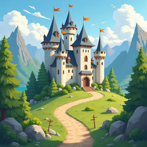  pictures for a book chapter , book for ren

Title: The Brave Princess and the Magic Garden

Chapter 1: The Lonely Castle
Once upon a time, in a kingdom surrounded by towering mountains and sparkling rivers, there lived a kind-hearted princess named Lila. ...