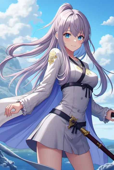  Shizuna is an outstanding character from the RPG Kai no Kiseki  (Trails through Daybreak),  part of the renowned Trails series developed by Nihon Falcom .  She is a skilled warrior who belongs to the Ikaruga clan ,  a group of swordsmen renowned for their...