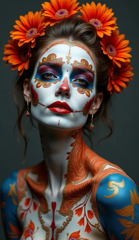 Bodyart Painting seios grandes 