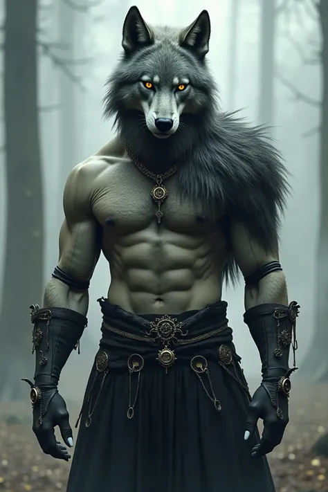 draw an man with wolf head and on him will be written Lazari Eugen 