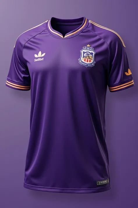 purple jersey with design
