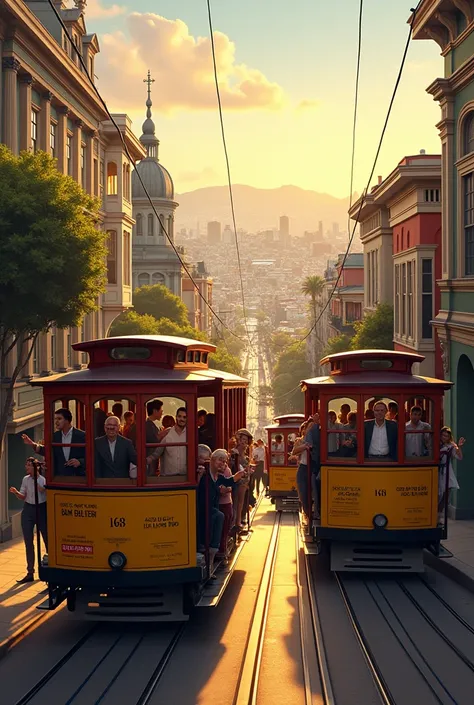  its historic cable cars.
