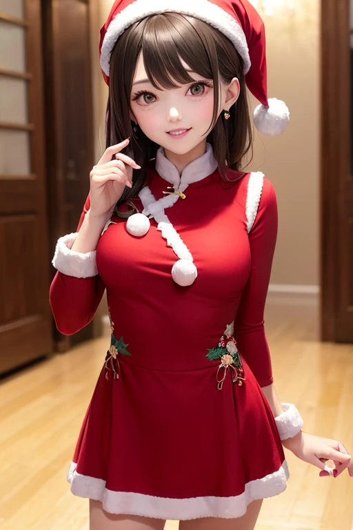  mini skirt Santa ,  china dress