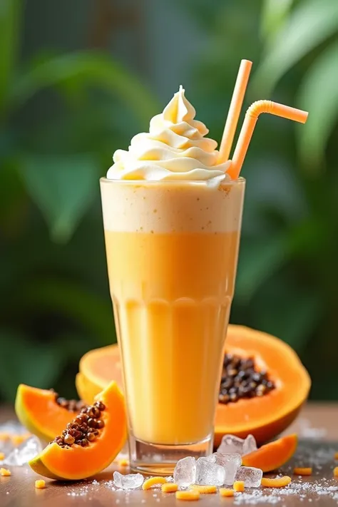 Papaya milkshake 