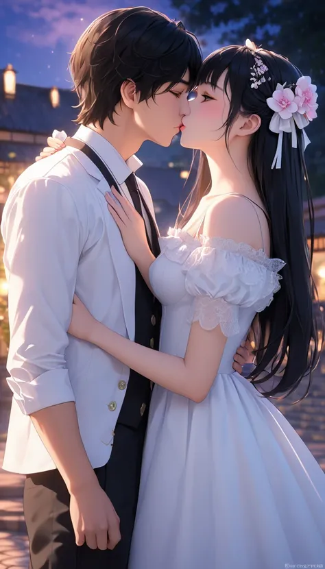 {{{{{a too young adolescent girl and handsome boy on the lovers Chapel, A boy and a virgin having a loving kiss outdoors just the two of them, Two people who kiss too well together, Every kiss activates her female hormones making her more romantic and even...